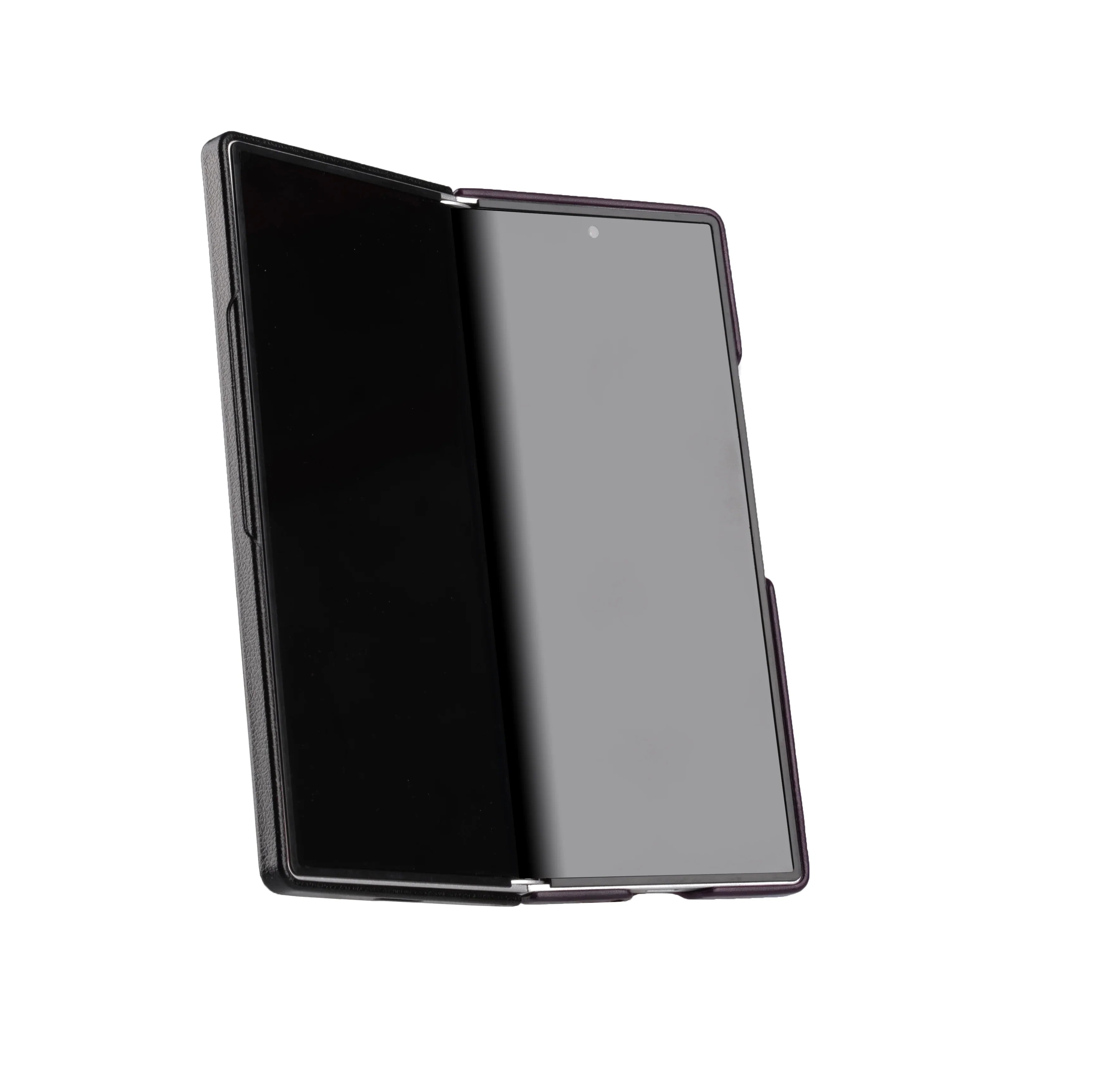 Melkco Galaxy Z Fold6 Origin Series PU Leather Regal Snap Cover - Dark Purple - Tashqila Melkco Galaxy Z Fold6 Origin Series PU Leather Regal Snap Cover - Dark Purple - Tashqila
